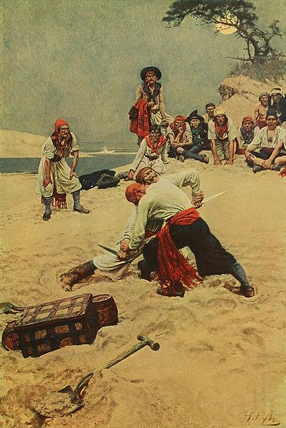 Howard Pyle Who Shall be Captain France oil painting art